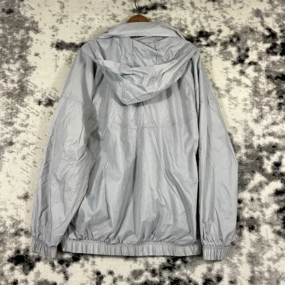 Nike Sportswear Rind Runner Anorak Jacket Mens Size Medium Unlined Gray DQ4910 - Picture 2 of 14